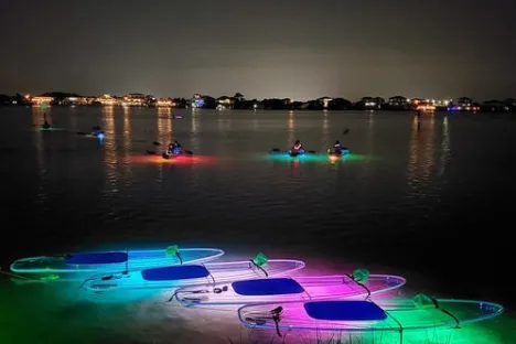 a small boat in a body of water